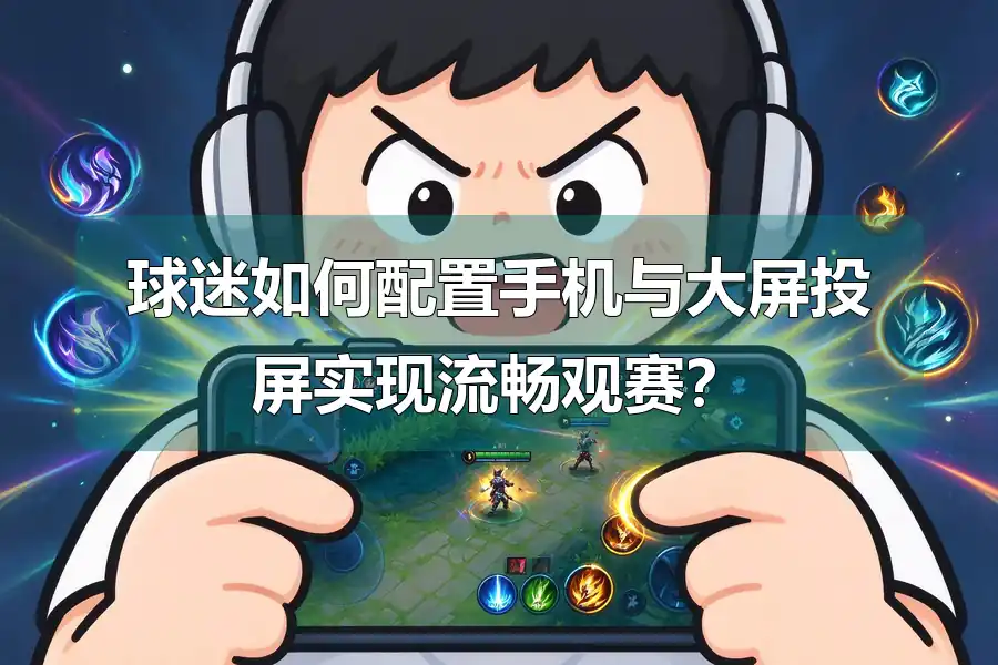 球迷如何配置手机与大屏投屏实现流畅观赛?